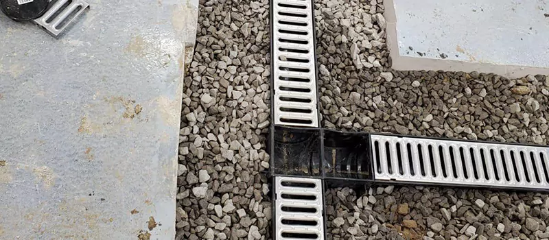 Storm Water Trench Drain Repair in Etobicoke, ON